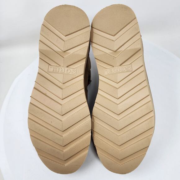 Sorel Hi-Line Hiker Boot Women 8 Umber/Tawny Buff Tan w/ Rust Laces NL4878-261 - Picture 12 of 14